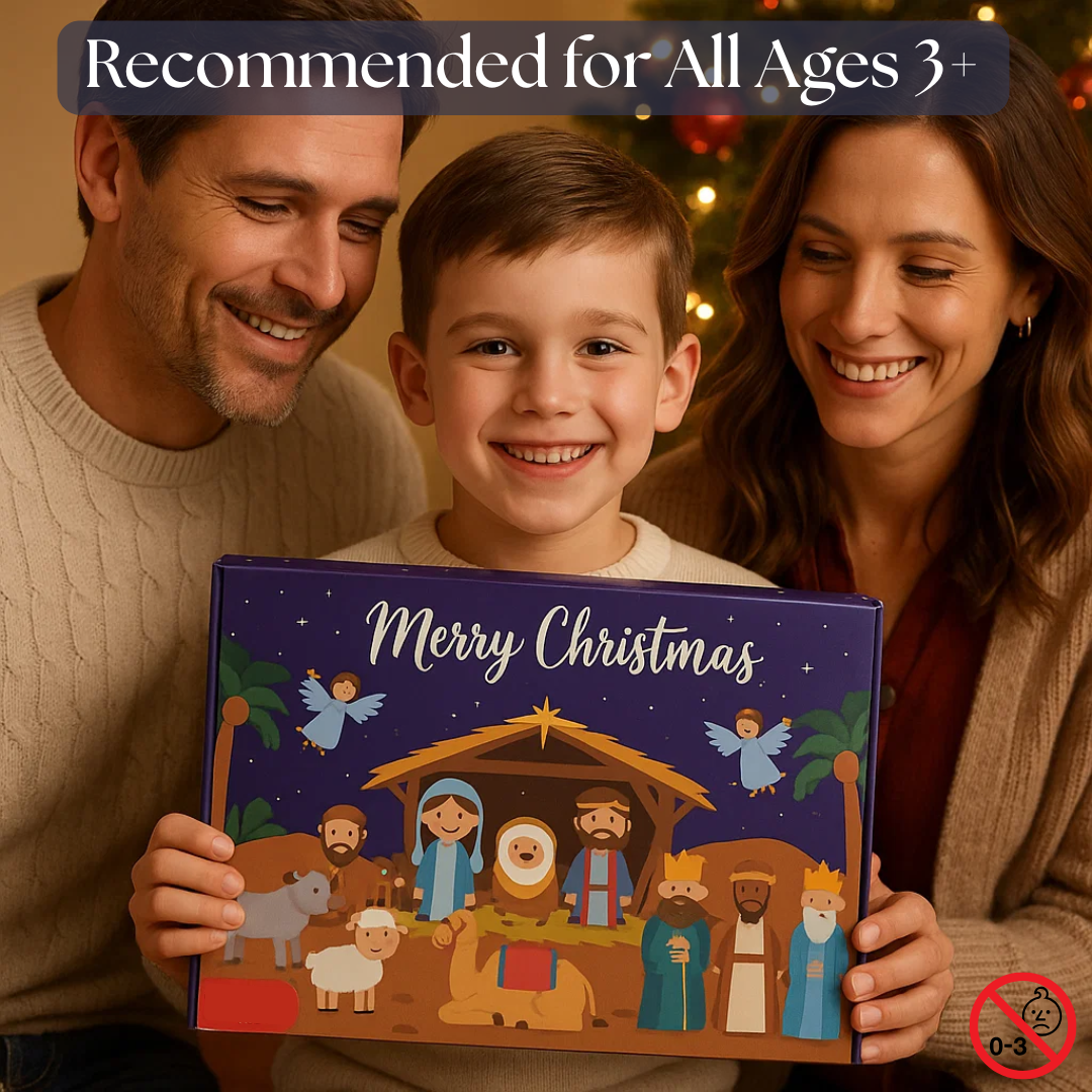 Nativity Advent Calendar | 24 Buildable Figures